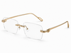 Gold Clear Frames